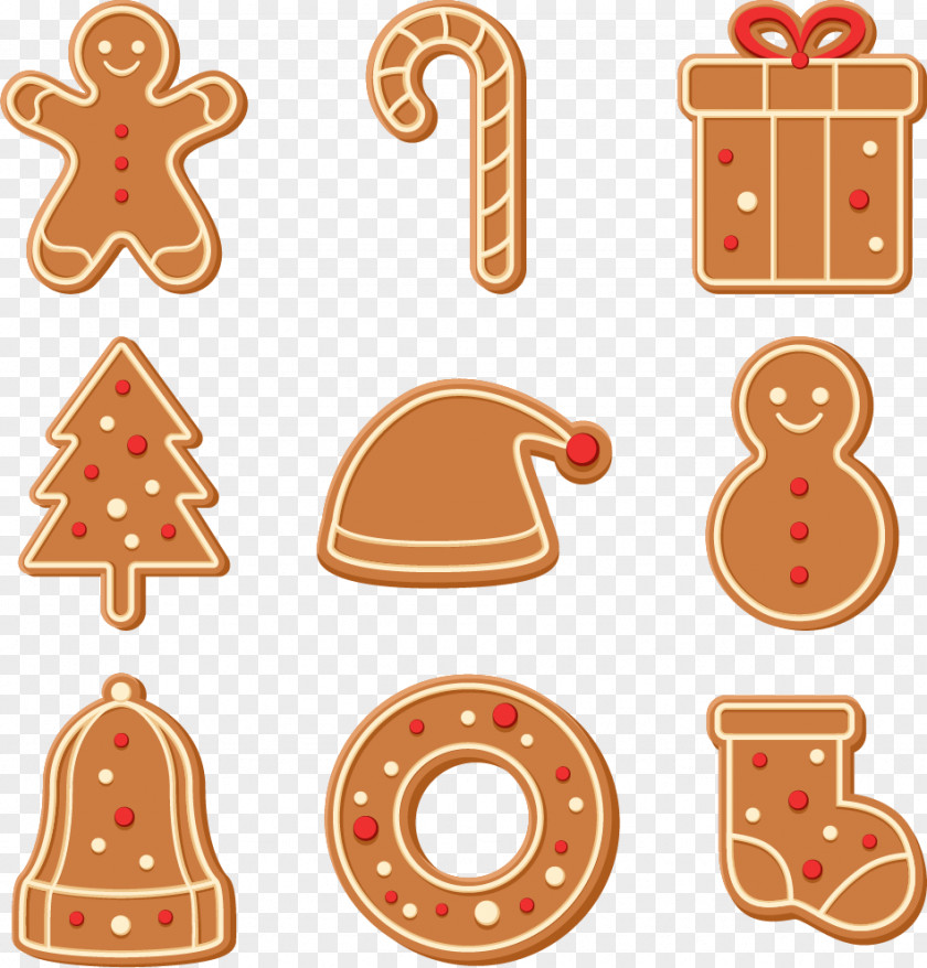 Vector Material Christmas Cookies Cookie Clip Art PNG
