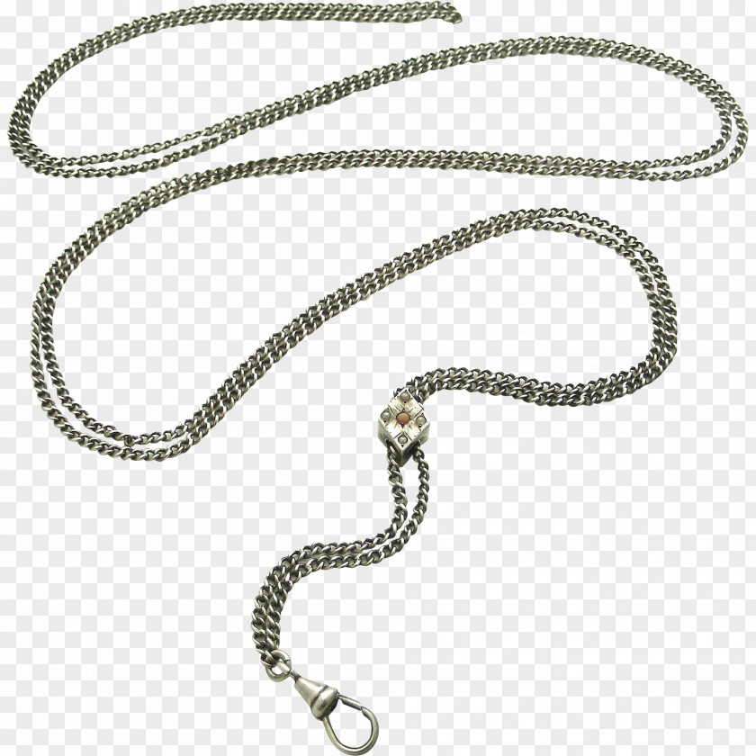 Necklace Silver Charms & Pendants Chain Body Jewellery PNG