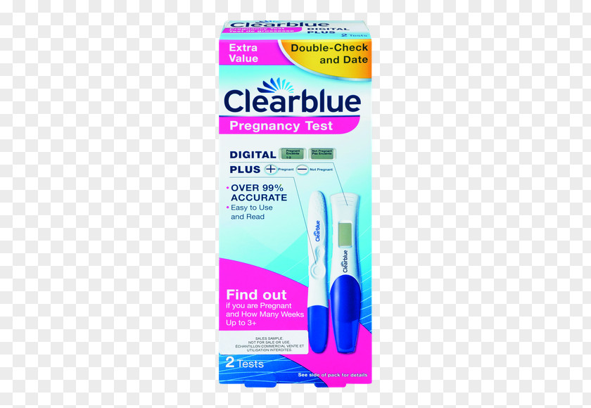Twin-Pack Clearblue Plus Pregnancy Test TestSingle-PackPregnancy Double-Check And Date Digital With Conception Indicator PNG