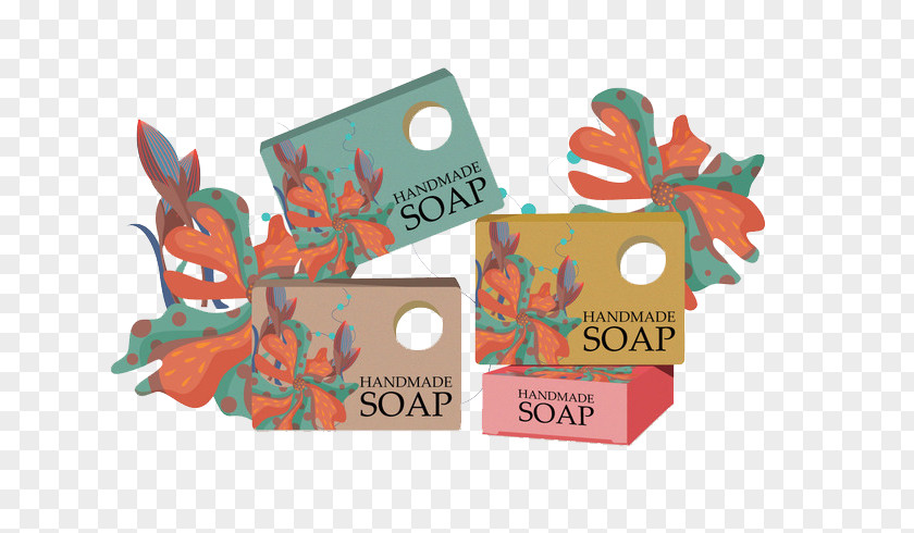 Vector Household Hygiene Supplies Soap Soapbox Euclidean Mockup PNG