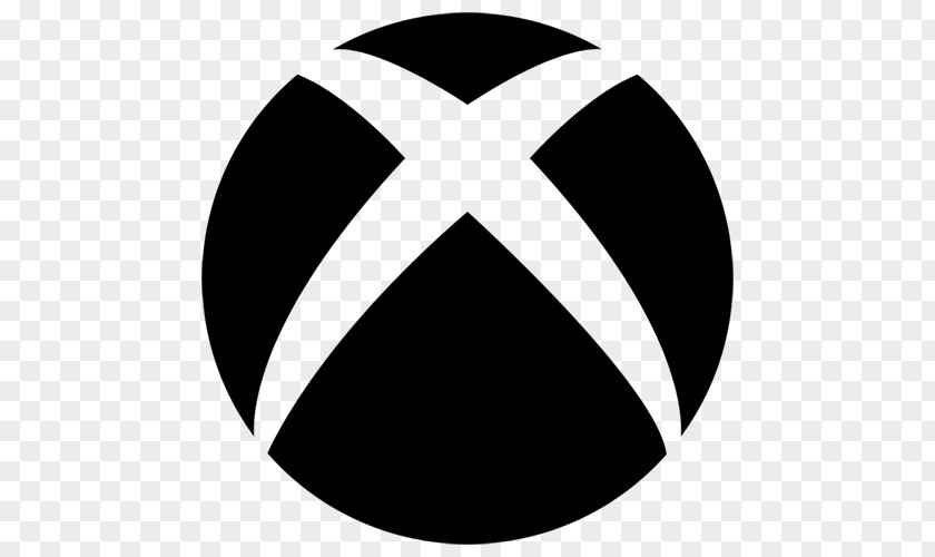 Xbox 360 Black Logo PNG