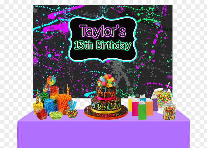 Cake Table Birthday Decorating Party Sweet Sixteen PNG