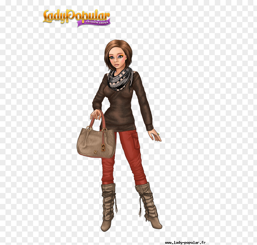 Lady Popular Fashion Video Game Clip Art PNG