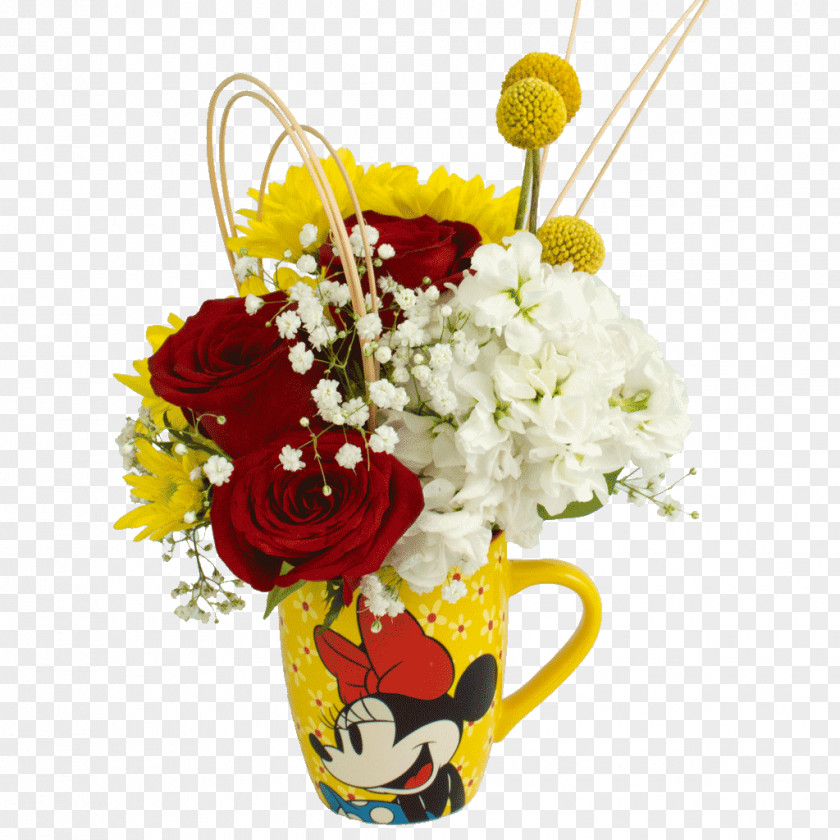 Minnie Mouse Floral Design Mickey Flower Bouquet PNG