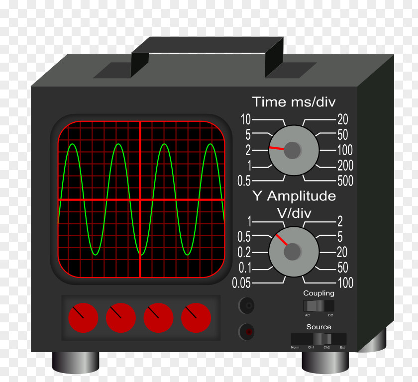 Oscilloscope Electronics Electric Potential Difference Diagram Time Base Generator PNG