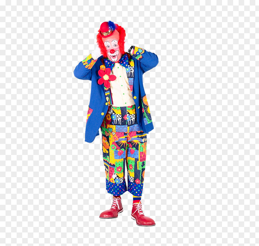 Payaso Clown Costume PNG