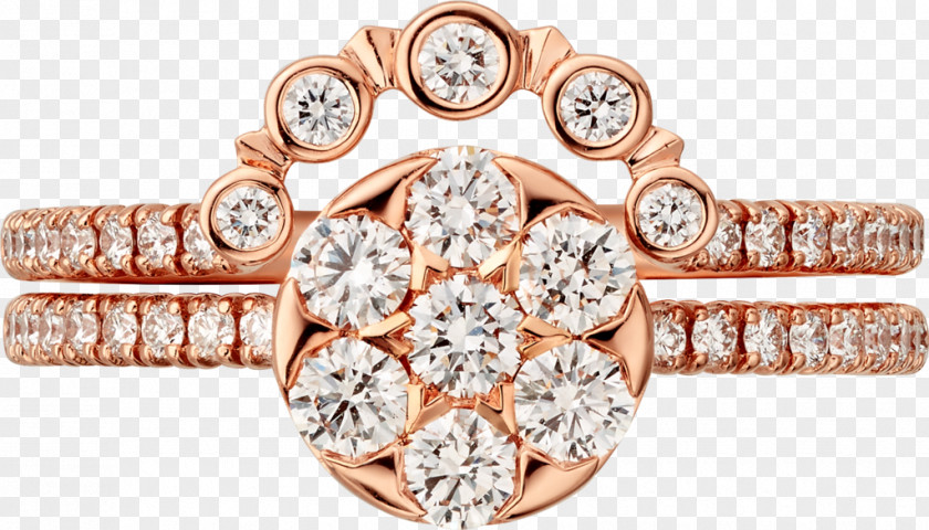 Ring Carat Diamond Brilliant Gold PNG