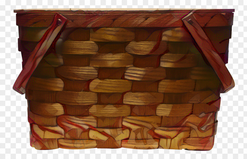 Wallet Basket Wood Background PNG