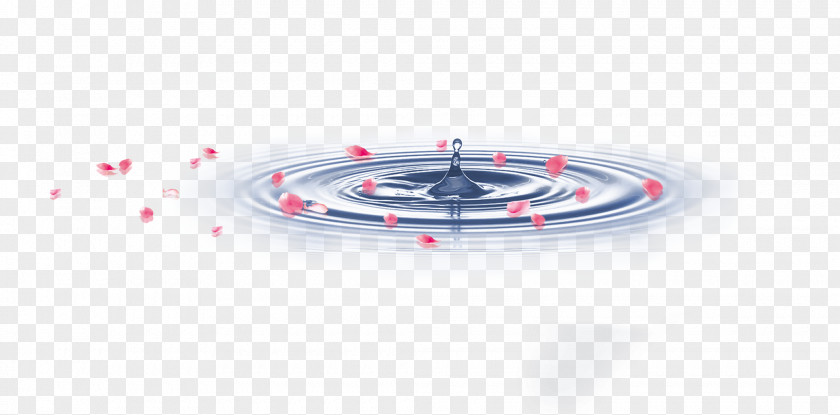 Water Ripples Circle Purple PNG