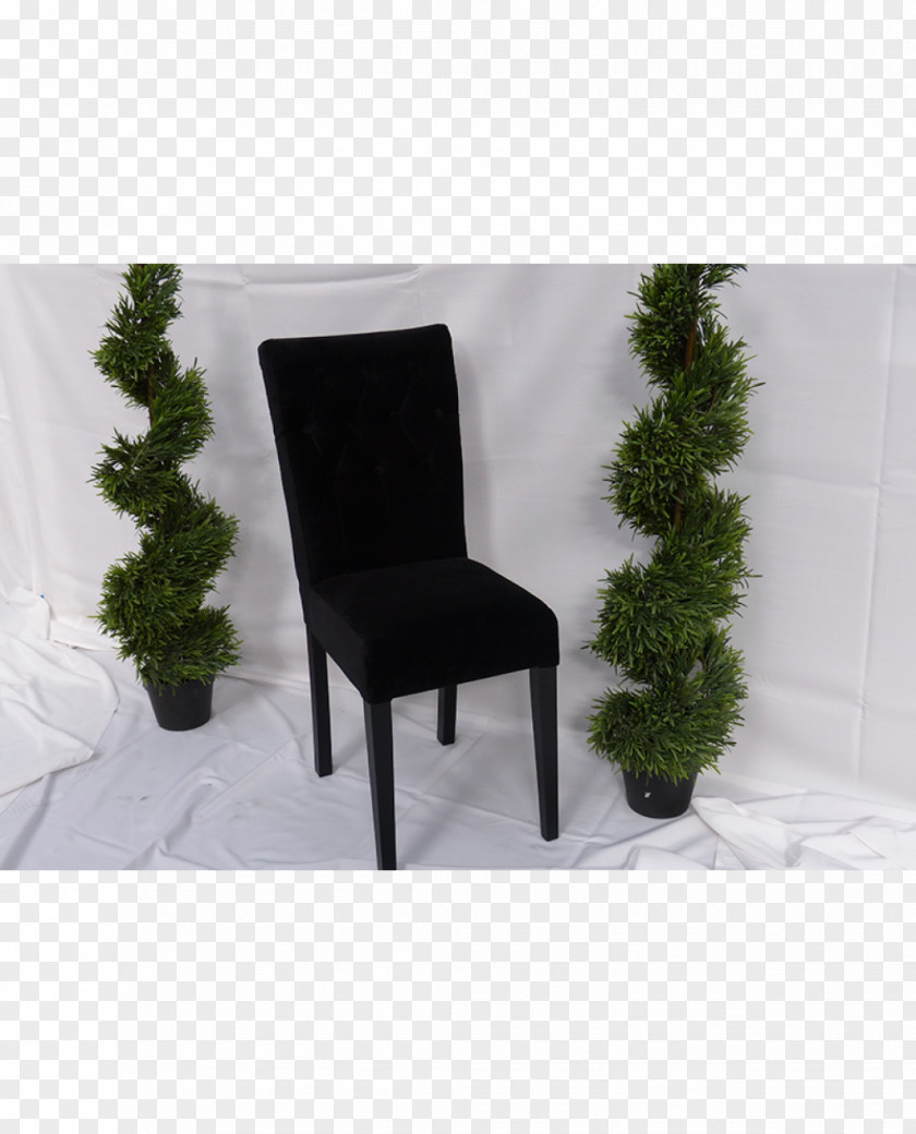 Black Velvet Chair Table Dining Room Garden Furniture PNG