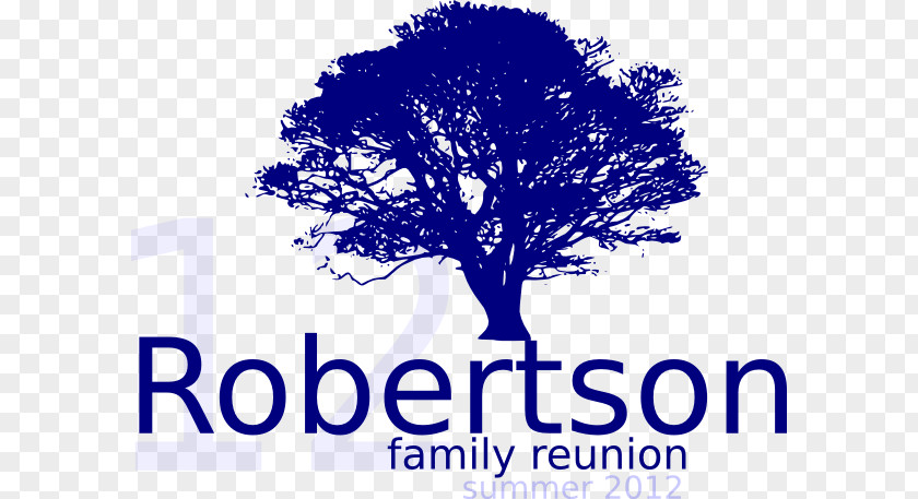 Family Reunion Tree Silhouette California Black Oak Southern Live Drawing PNG