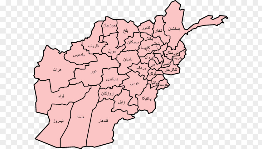 Map Kabul Nimruz Province Herat Pashto PNG