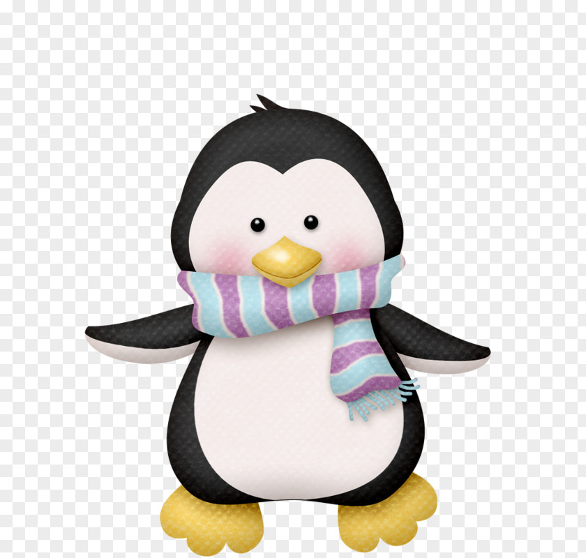 Penguin Christmas Cuteness Clip Art PNG