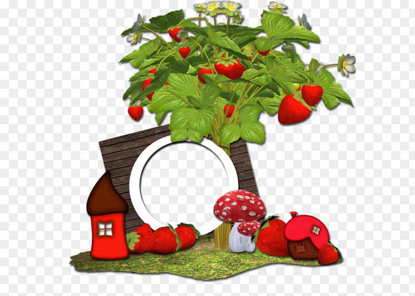 Strawberry Tree Decorative Borders Aedmaasikas Clip Art PNG