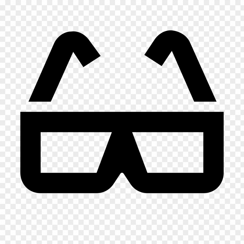 Glasses 3D-Brille Font PNG