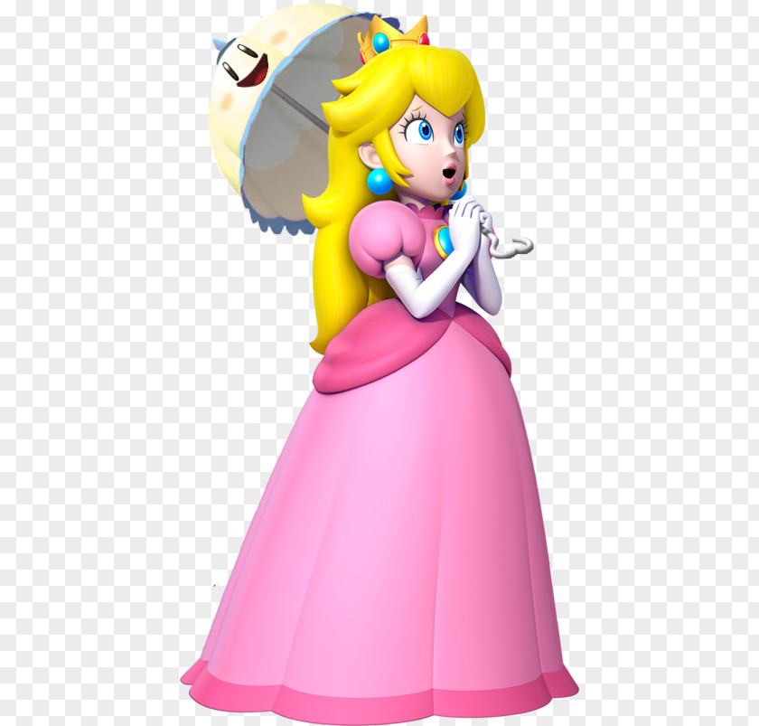 Princess Peach Clipart New Super Mario Bros. Wii 3D World PNG