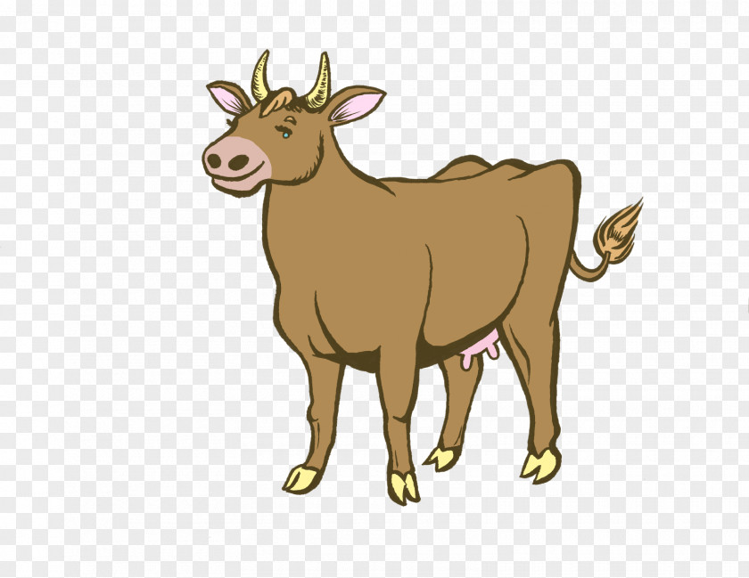 Reindeer Cattle Goat Antelope Mammal PNG
