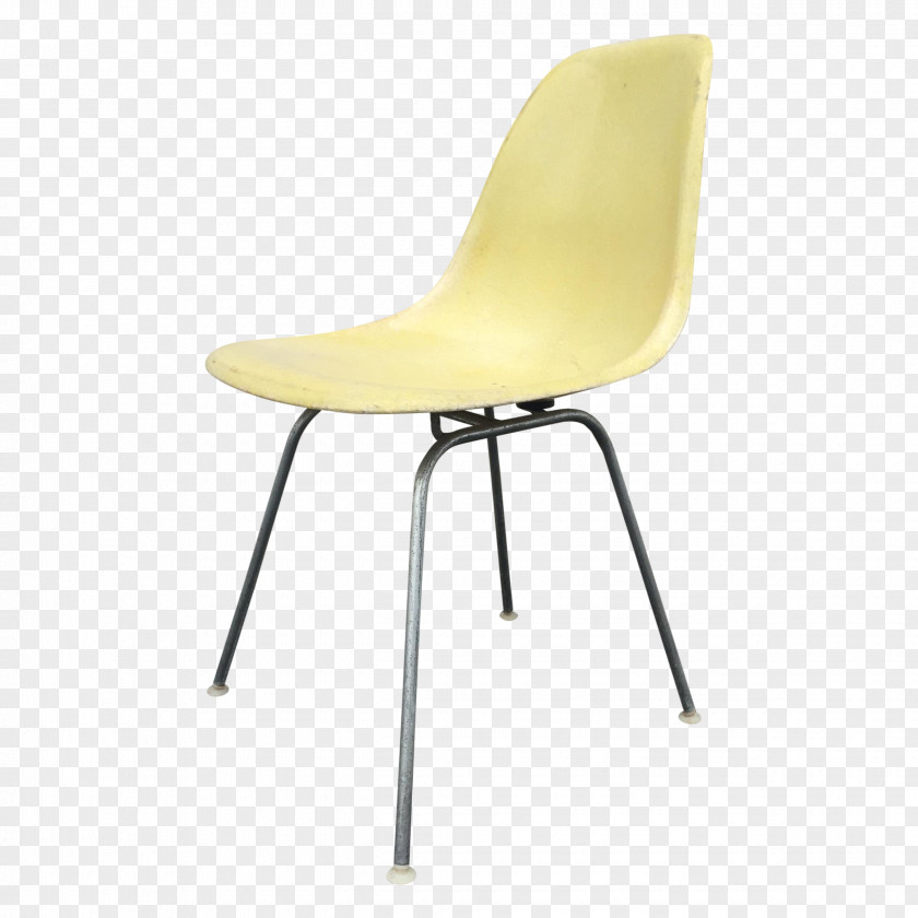 Chair Eames Fiberglass Armchair Plastic Charles And Ray PNG