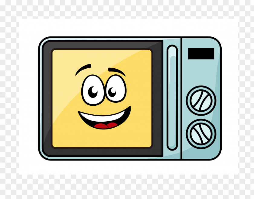 Microwave Ovens Drawing Cartoon Home Appliance PNG