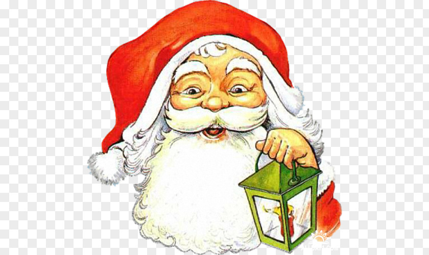 Santa Claus Ded Moroz Christmas Ornament Clip Art PNG
