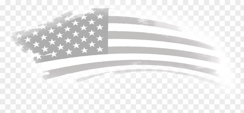Usa Flag Of The United States White Thin Blue Line PNG