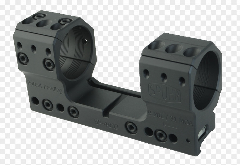 Weaver Picatinny Rail Telescopic Sight Optics Mount Milliradian PNG