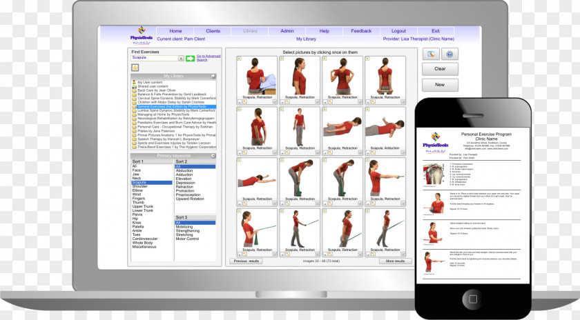 Computer Software Exercise Program Fitness Centre Physical Therapy PNG