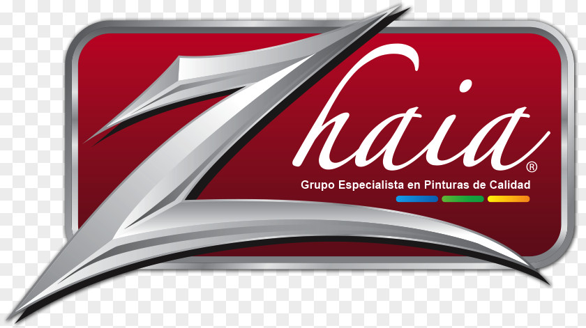 Dynamic Logo Painting PINTURAS ZHAIA Brand PNG