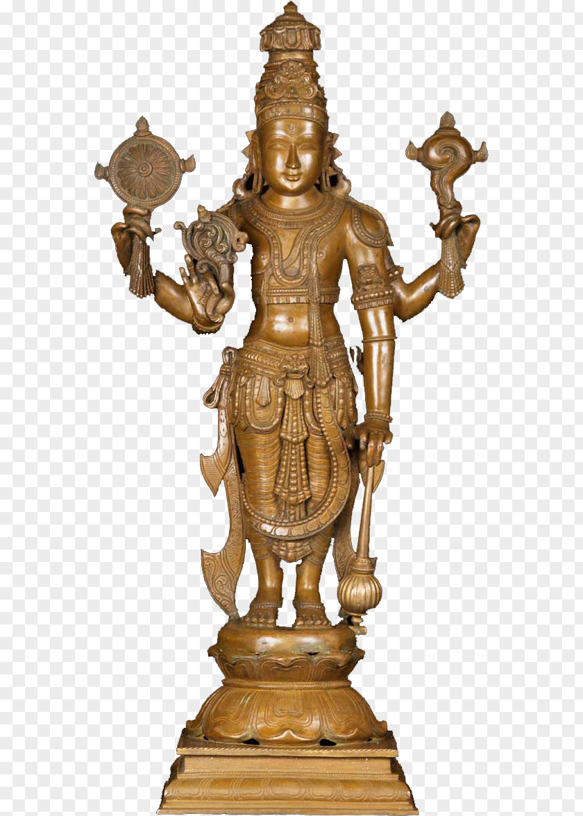 Krishna Statue Shiva Bronze Sculpture Vishnu PNG