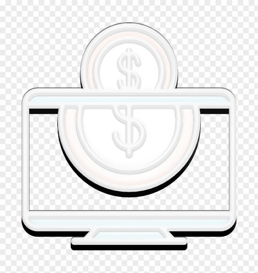 Linear Color SEO Icon Money Profit PNG