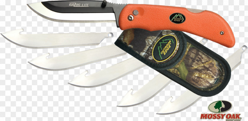 Razor Blade Knife Everyday Carry Hunting PNG