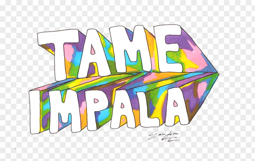 T-shirt Tame Impala Perth Elephant PNG