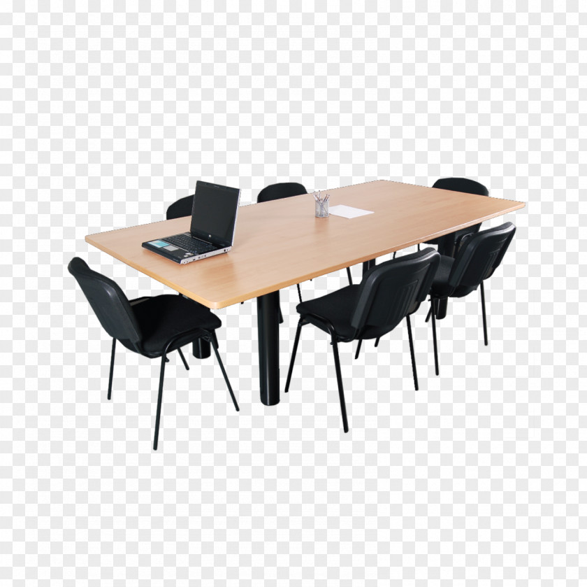 Table Meeting Furniture Chair Wood PNG