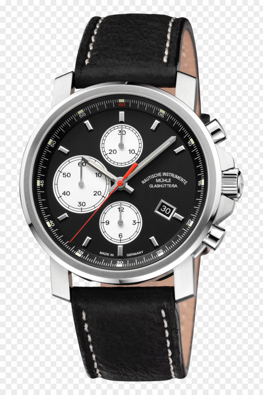 Watch Nautische Instrumente Mühle Glashütte Chronograph Original PNG