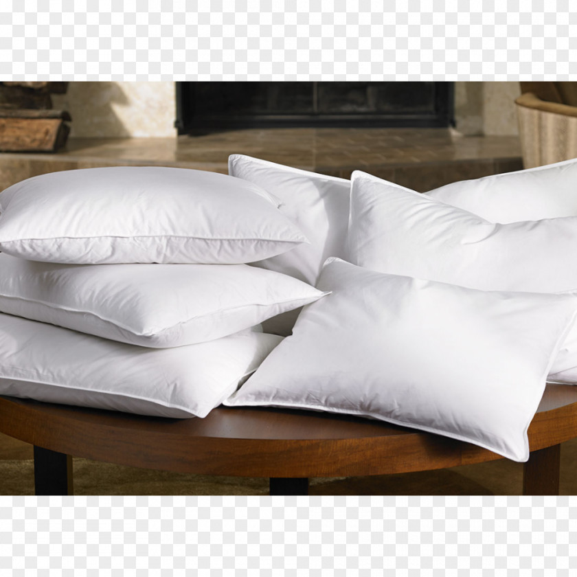 Bed Pillow Down Feather Sheets Cushion Comforter PNG