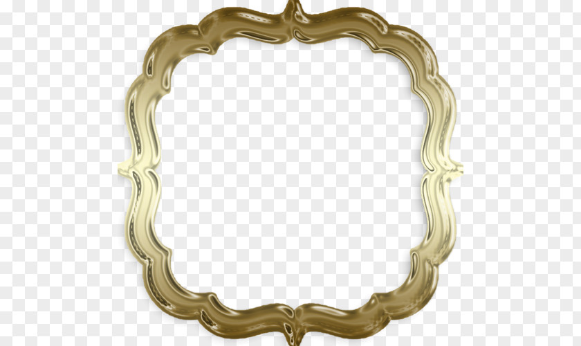 Brass 01504 Mirror Oval PNG