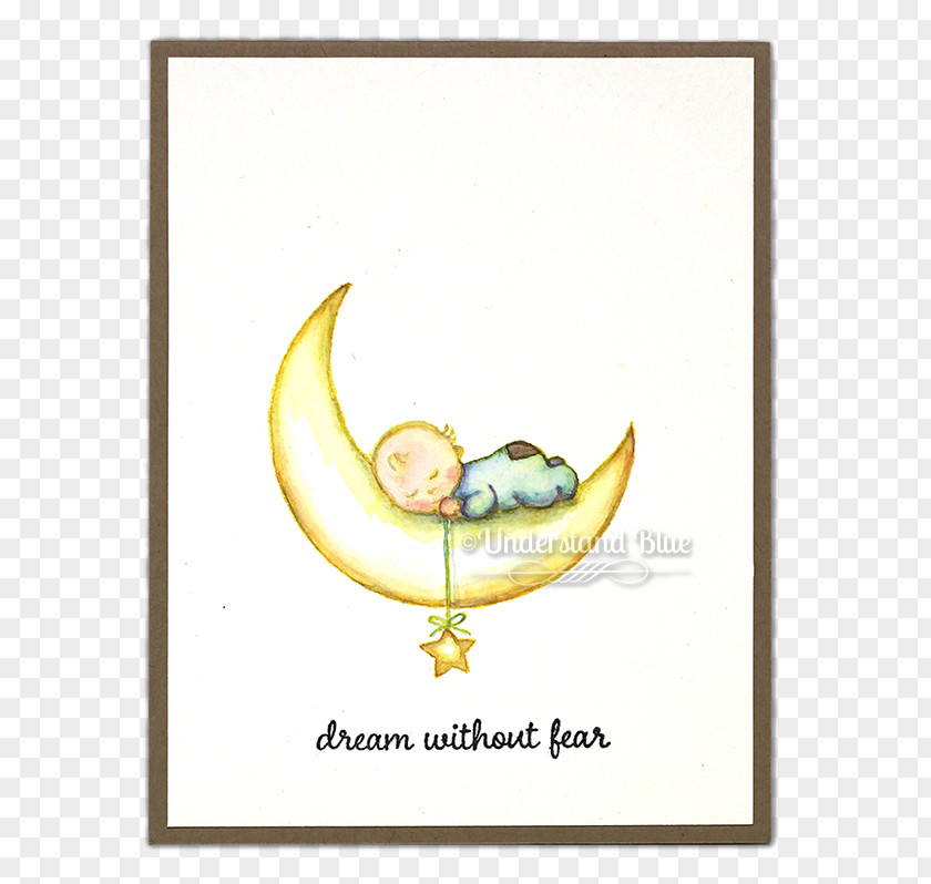 Moon Watercolor Picture Frames Organism Font PNG