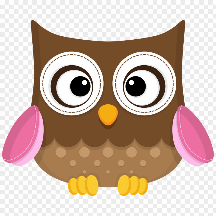Owl Pattern Little Great Horned Clip Art PNG
