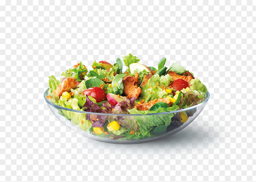 Salad Chicken Caesar McDonald's Bacon PNG