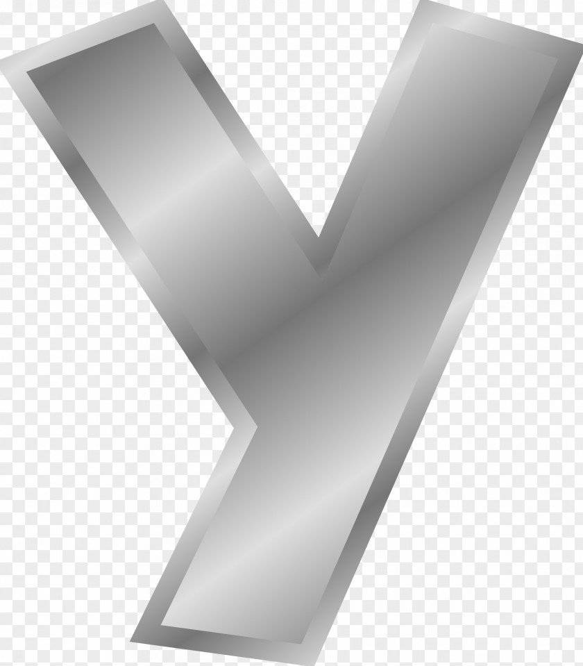 Silver Letter English Alphabet Y A Certain Malice PNG