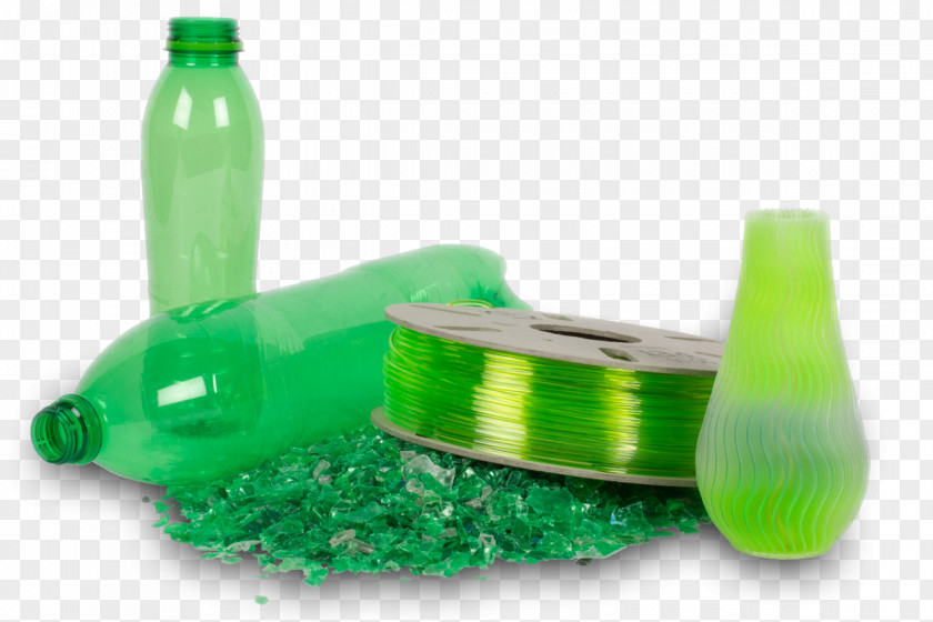 Spool Polyethylene Terephthalate Plastic Bottle 3D Printing Filament PET Recycling PNG
