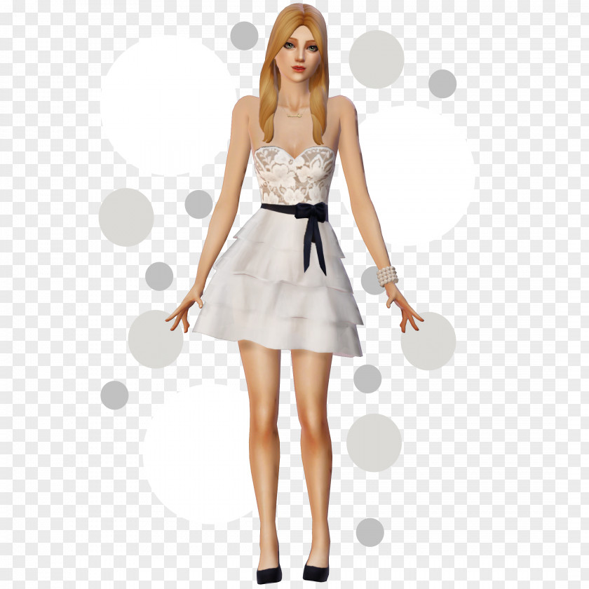 The Sims 4 Cocktail Dress STX IT20 RISK.5RV NR EO Clothing PNG
