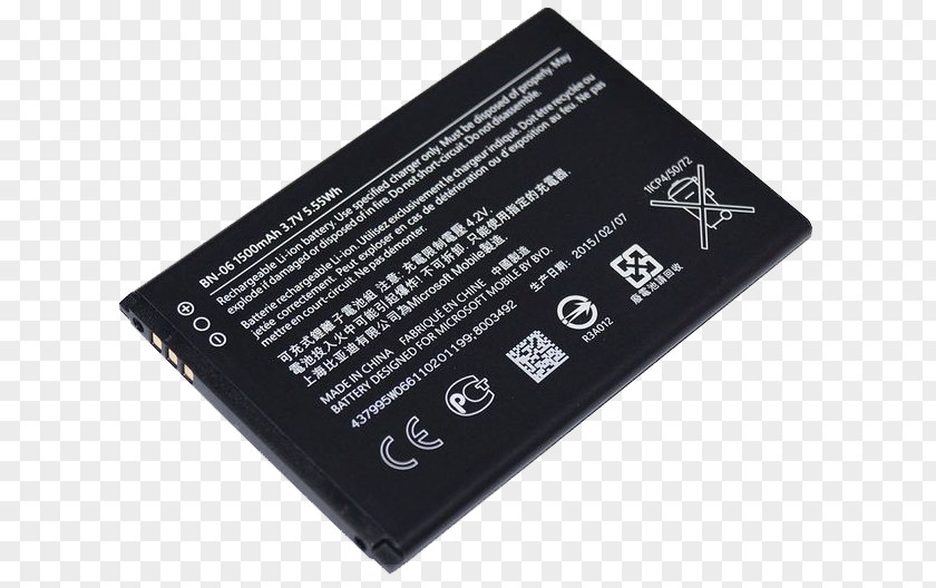 Laptop Microsoft Lumia 430 Electric Battery Rechargeable PNG