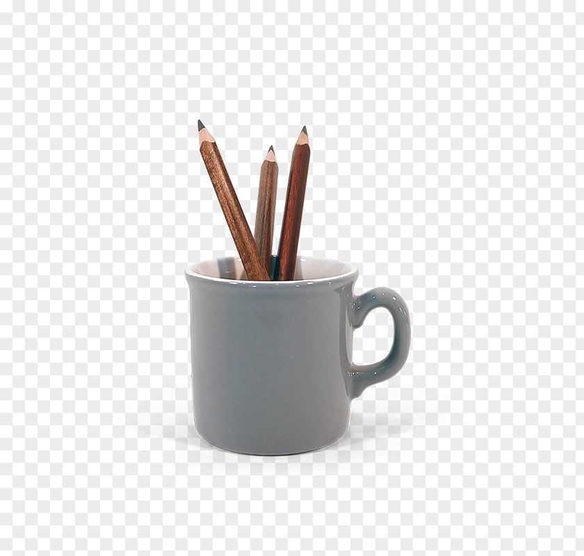 Pencil Cup Coffee Ceramic PNG