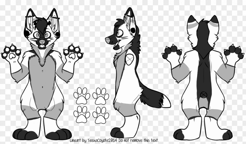 Sculpting Fursuit Concept Art Drawing Line PNG