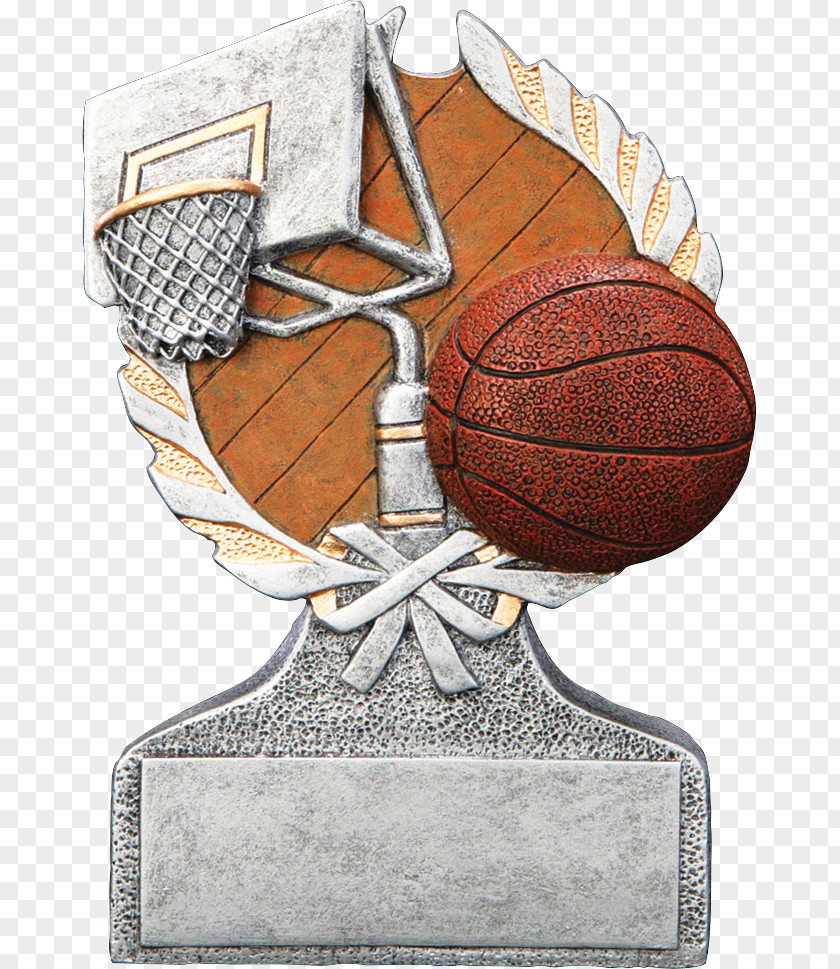 Trophy Basketball Sports Commemorative Plaque Award PNG