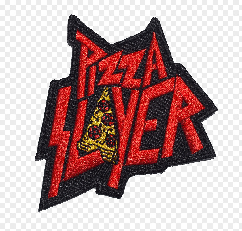 Typogrpahy Pizza Embroidered Patch Drawing Printing Pie PNG