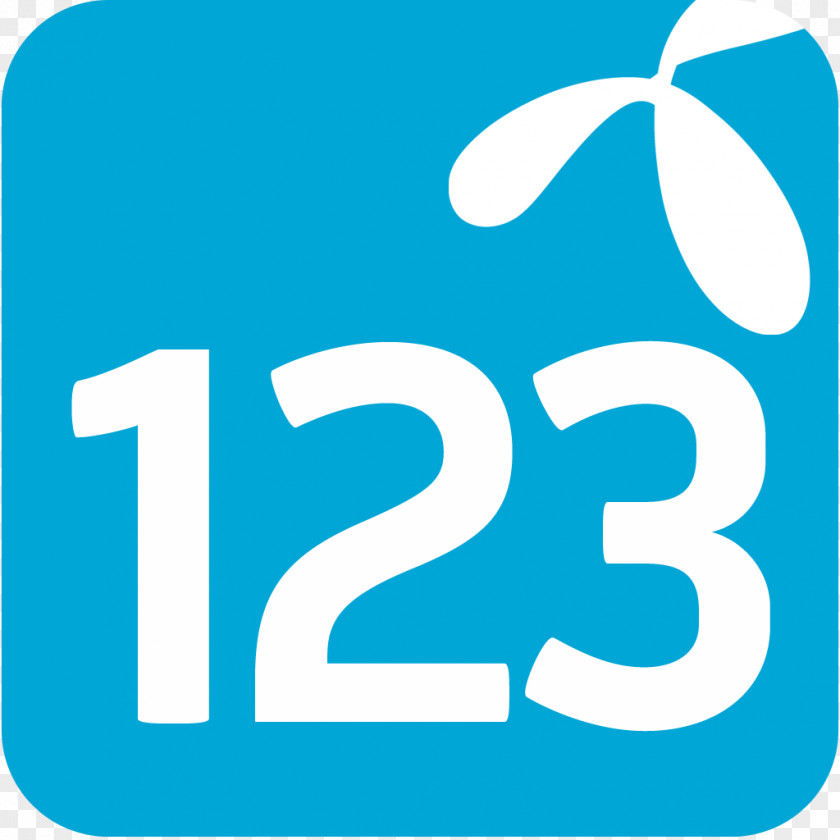 123 Logo Brand Technology Font PNG