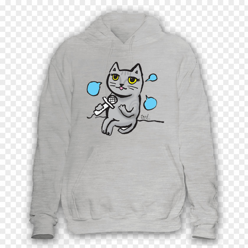 Cat Hoodie T-shirt Bluza 毛毛聊工作室 PNG