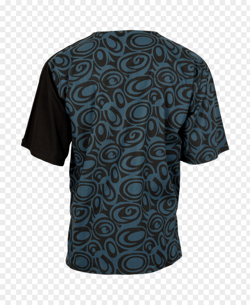Clothing Printed Pattern T-shirt Sleeve Jersey Blue PNG